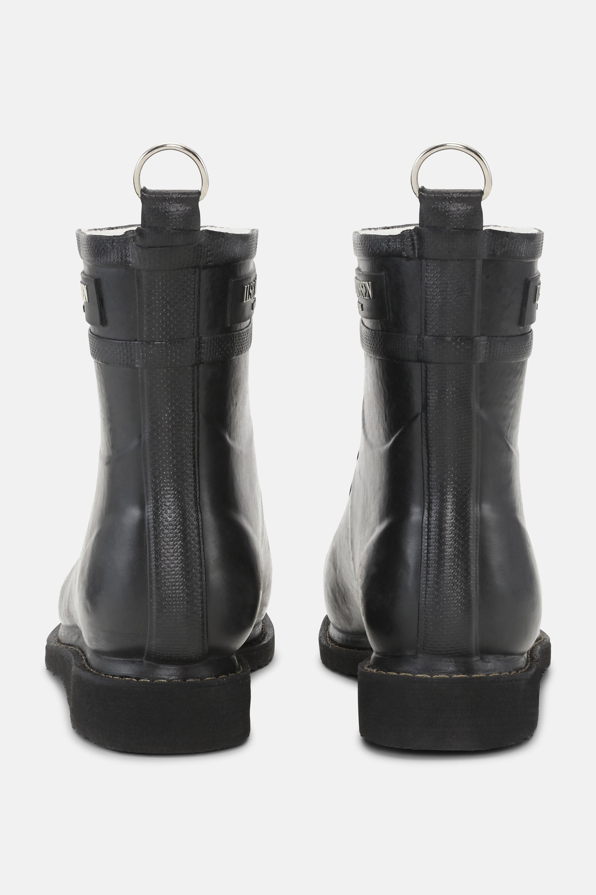Ilse Jacobsen Hornbæk Footwear Kurze Gummistiefel Rain boots 01 Black